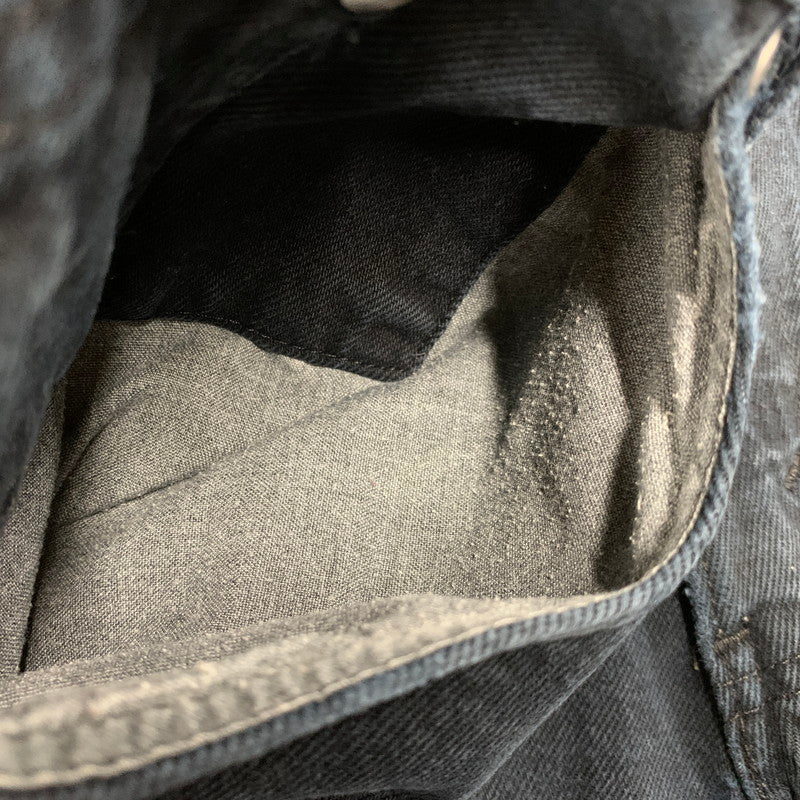 【現状渡し品】【メンズ】 LEVI'S SILVER TAB リーバイス シルバータブ 43565-1760 刻印501 USA製 1995年製 90S LOOSE DENIM PANTS ルーズ デニム パンツ ボトムス ズボン 157-260109-cs-16-izu サイズ：33×30 カラー：ネイビー系 万代Net店