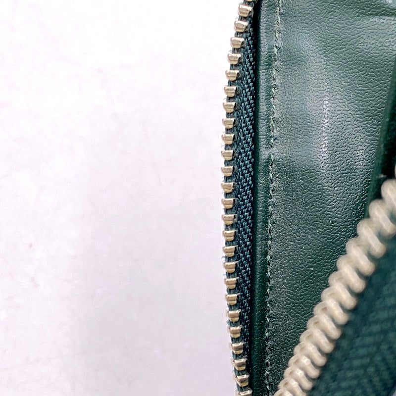 【中古品】【メンズ/レディース】 PORTER ポーター ENCHASE LONG WALLET 007-02283 エンチェイス ロングウォレット 長財布 200-250916-as-05-izu カラー：グリーン 万代Net店