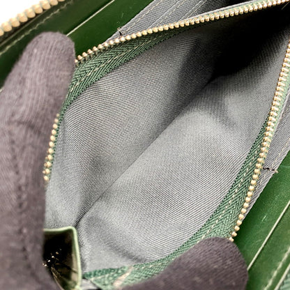 【中古品】【メンズ/レディース】 PORTER ポーター ENCHASE LONG WALLET 007-02283 エンチェイス ロングウォレット 長財布 200-250916-as-05-izu カラー：グリーン 万代Net店