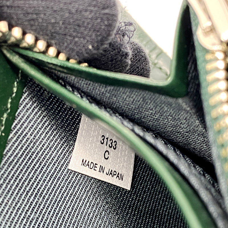 【中古品】【メンズ/レディース】 PORTER ポーター ENCHASE LONG WALLET 007-02283 エンチェイス ロングウォレット 長財布 200-250916-as-05-izu カラー：グリーン 万代Net店