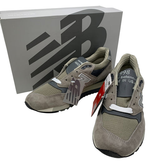 【中古美品】【メンズ】 NEW BALANCE ニューバランス U998GR USA製 998 スニーカー シューズ 靴 162-250919-cs-06-izu サイズ：26.5cm カラー：GRAY 万代Net店
