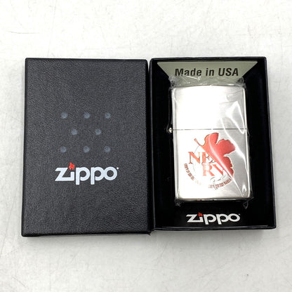 【中古品】【メンズ/レディース】 ZIPPO ジッポ EVASTORE ORIGINAL NERV OIL LIGHTER エヴァストア オリジナル オイルライター リバイバル版 喫煙具 206-250921-as-03-izu カラー：シルバー 万代Net店
