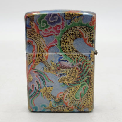 【中古美品】【メンズ/レディース】 DRAGON DESIGN OIL LIGHTER ドラゴン デザイン オイル ライター 喫煙具 206-260102-cs-02-izu カラー：マルチ 万代Net店