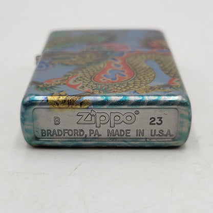 【中古美品】【メンズ/レディース】 DRAGON DESIGN OIL LIGHTER ドラゴン デザイン オイル ライター 喫煙具 206-260102-cs-02-izu カラー：マルチ 万代Net店