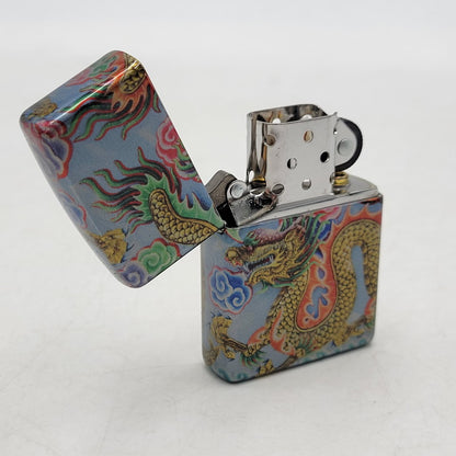【中古美品】【メンズ/レディース】 DRAGON DESIGN OIL LIGHTER ドラゴン デザイン オイル ライター 喫煙具 206-260102-cs-02-izu カラー：マルチ 万代Net店
