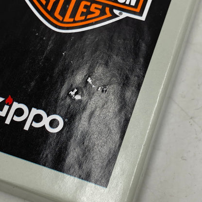 【中古美品】【メンズ】 ZIPPO×HARLEY-DAVIDSON ジッポ×ハーレーダビッドソン LOGO OIL LIGHTER ロゴ オイル ライター 喫煙具 206-260203-cs-19-izu カラー：ブラック 万代Net店