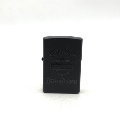 【中古美品】【メンズ】 ZIPPO×HARLEY-DAVIDSON ジッポ×ハーレーダビッドソン LOGO OIL LIGHTER ロゴ オイル ライター 喫煙具 206-260203-cs-19-izu カラー：ブラック 万代Net店