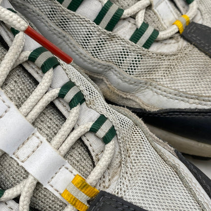 【現状渡し品】【メンズ】 NIKE ナイキ AIR MAX エアマックス 95 スニーカー 靴 シューズ 160-250927-ya-10-izu サイズ：28cm カラー：PURE PLATINUM/UNIVERSITY GOLD/CINNABAR/GORGE GREEN 万代Net店