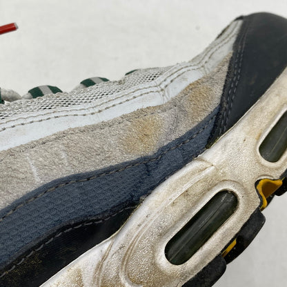 【現状渡し品】【メンズ】 NIKE ナイキ AIR MAX エアマックス 95 スニーカー 靴 シューズ 160-250927-ya-10-izu サイズ：28cm カラー：PURE PLATINUM/UNIVERSITY GOLD/CINNABAR/GORGE GREEN 万代Net店