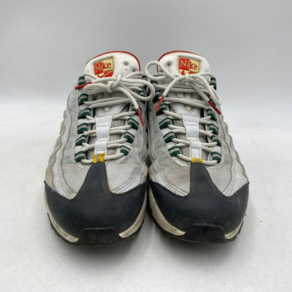 【現状渡し品】【メンズ】 NIKE ナイキ AIR MAX エアマックス 95 スニーカー 靴 シューズ 160-250927-ya-10-izu サイズ：28cm カラー：PURE PLATINUM/UNIVERSITY GOLD/CINNABAR/GORGE GREEN 万代Net店