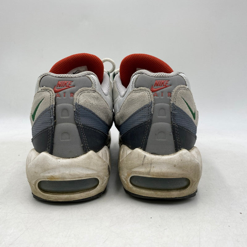 【現状渡し品】【メンズ】 NIKE ナイキ AIR MAX エアマックス 95 スニーカー 靴 シューズ 160-250927-ya-10-izu サイズ：28cm カラー：PURE PLATINUM/UNIVERSITY GOLD/CINNABAR/GORGE GREEN 万代Net店