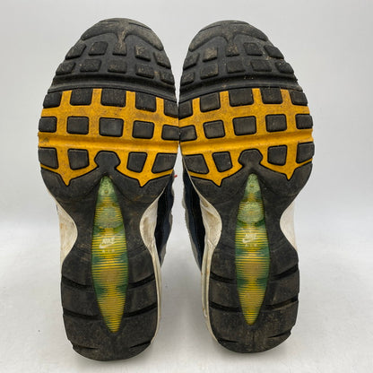 【現状渡し品】【メンズ】 NIKE ナイキ AIR MAX エアマックス 95 スニーカー 靴 シューズ 160-250927-ya-10-izu サイズ：28cm カラー：PURE PLATINUM/UNIVERSITY GOLD/CINNABAR/GORGE GREEN 万代Net店