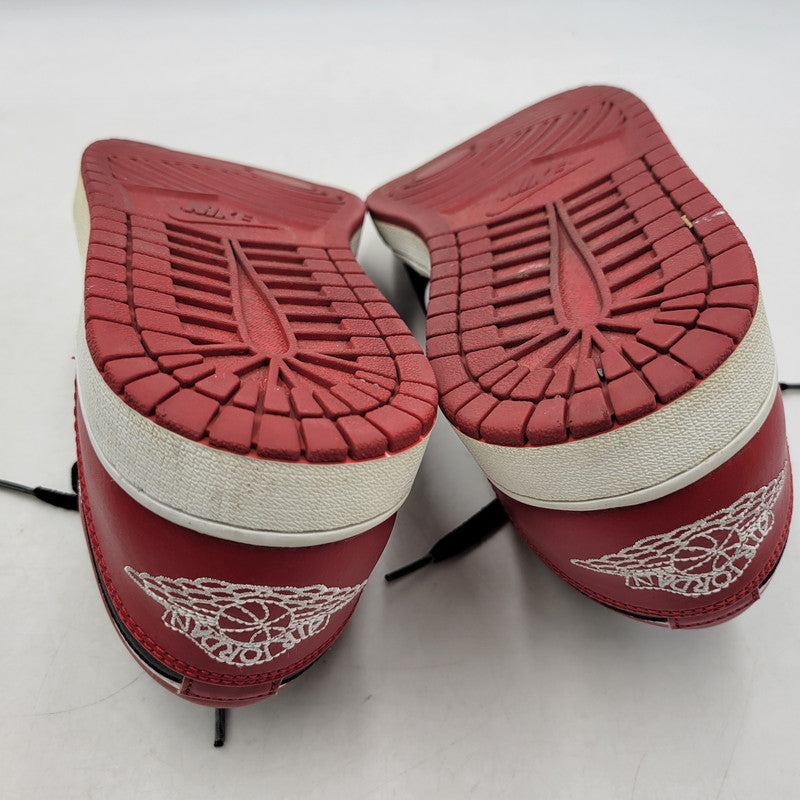【中古品】【メンズ】 NIKE ナイキ AIR JORDAN 1 LOW 553558-612 エア ジョーダン 1 ロー スニーカー シューズ 靴 160-250930-as-19-izu サイズ：28cm カラー：GYM RED/WHITE-BLACK 万代Net店