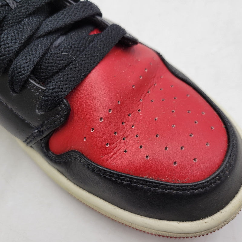 【中古品】【メンズ】 NIKE ナイキ AIR JORDAN 1 LOW 553558-612 エア ジョーダン 1 ロー スニーカー シューズ 靴 160-250930-as-19-izu サイズ：28cm カラー：GYM RED/WHITE-BLACK 万代Net店