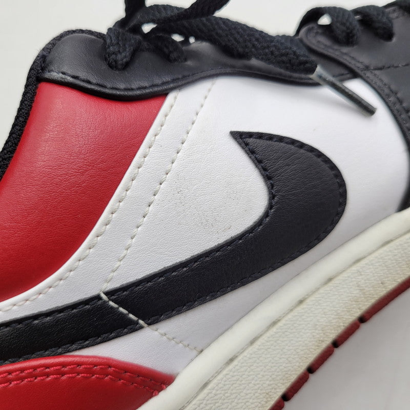 【中古品】【メンズ】 NIKE ナイキ AIR JORDAN 1 LOW 553558-612 エア ジョーダン 1 ロー スニーカー シューズ 靴 160-250930-as-19-izu サイズ：28cm カラー：GYM RED/WHITE-BLACK 万代Net店