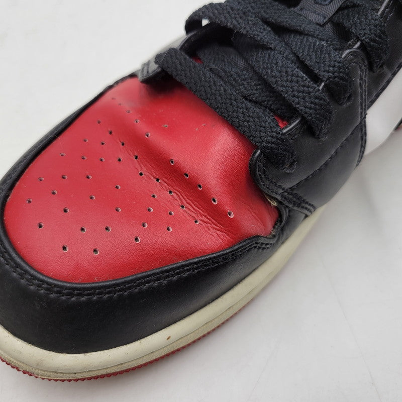 【中古品】【メンズ】 NIKE ナイキ AIR JORDAN 1 LOW 553558-612 エア ジョーダン 1 ロー スニーカー シューズ 靴 160-250930-as-19-izu サイズ：28cm カラー：GYM RED/WHITE-BLACK 万代Net店