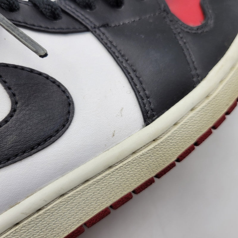 【中古品】【メンズ】 NIKE ナイキ AIR JORDAN 1 LOW 553558-612 エア ジョーダン 1 ロー スニーカー シューズ 靴 160-250930-as-19-izu サイズ：28cm カラー：GYM RED/WHITE-BLACK 万代Net店