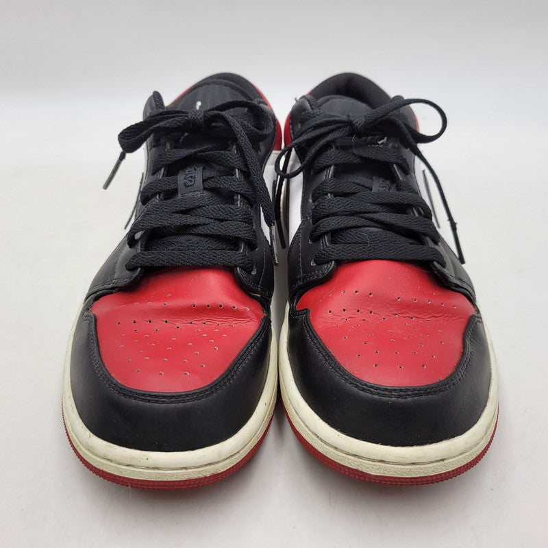 【中古品】【メンズ】 NIKE ナイキ AIR JORDAN 1 LOW 553558-612 エア ジョーダン 1 ロー スニーカー シューズ 靴 160-250930-as-19-izu サイズ：28cm カラー：GYM RED/WHITE-BLACK 万代Net店
