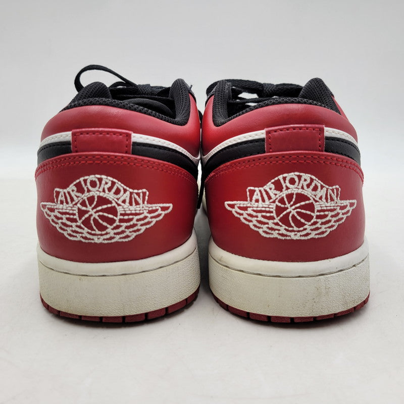 【中古品】【メンズ】 NIKE ナイキ AIR JORDAN 1 LOW 553558-612 エア ジョーダン 1 ロー スニーカー シューズ 靴 160-250930-as-19-izu サイズ：28cm カラー：GYM RED/WHITE-BLACK 万代Net店