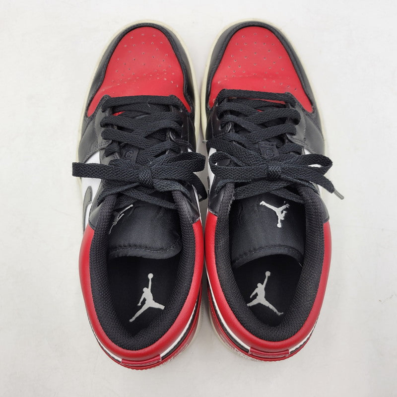 【中古品】【メンズ】 NIKE ナイキ AIR JORDAN 1 LOW 553558-612 エア ジョーダン 1 ロー スニーカー シューズ 靴 160-250930-as-19-izu サイズ：28cm カラー：GYM RED/WHITE-BLACK 万代Net店