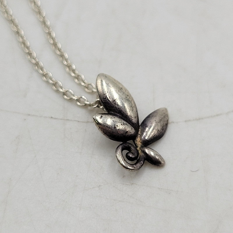 【中古品】【レディース】 TIFFANY&Co. ティファニー PALOMA PICASSO AG925 OLIVE PENDANT TOP NECKLACE パロマ ピカソ オリーブ ペンダントトップ ネックレス アクセサリー 182-250917-as-07-izu カラー：シルバー 万代Net店