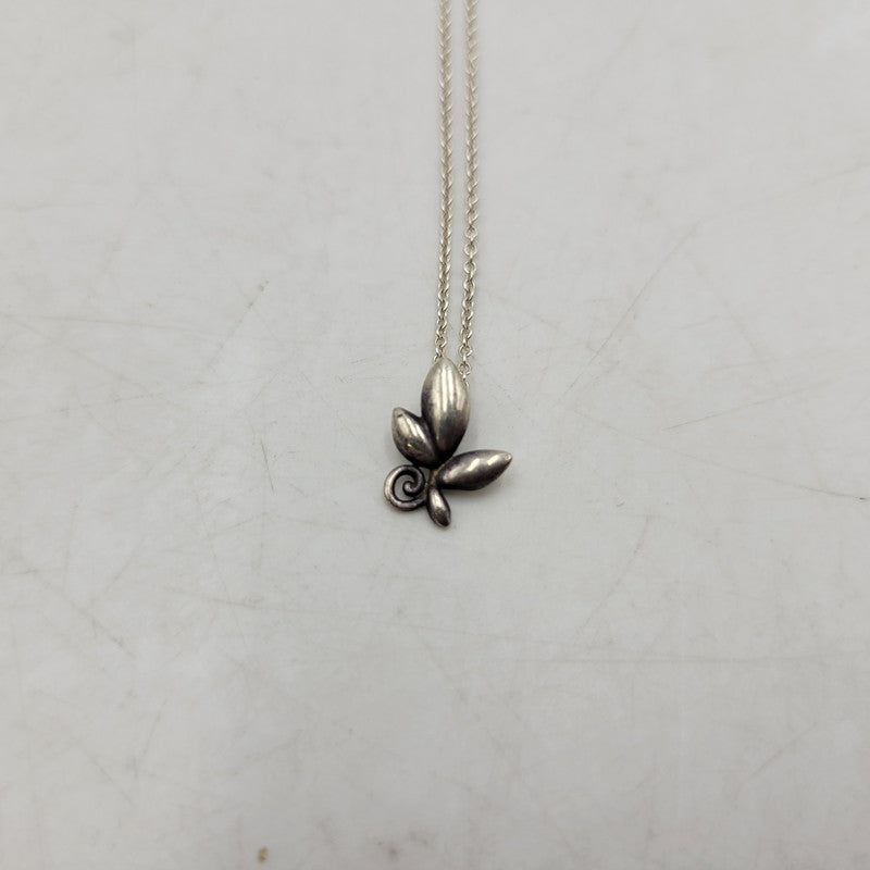 【中古品】【レディース】 TIFFANY&Co. ティファニー PALOMA PICASSO AG925 OLIVE PENDANT TOP NECKLACE パロマ ピカソ オリーブ ペンダントトップ ネックレス アクセサリー 182-250917-as-07-izu カラー：シルバー 万代Net店