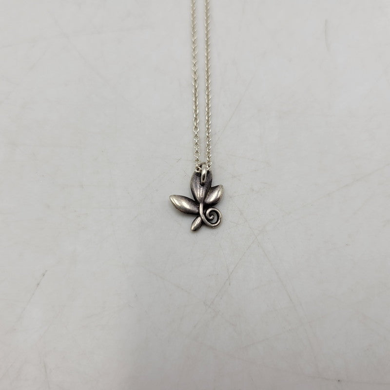 【中古品】【レディース】 TIFFANY&Co. ティファニー PALOMA PICASSO AG925 OLIVE PENDANT TOP NECKLACE パロマ ピカソ オリーブ ペンダントトップ ネックレス アクセサリー 182-250917-as-07-izu カラー：シルバー 万代Net店