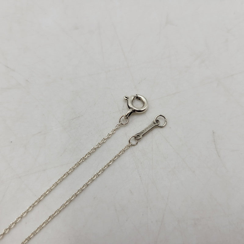 【中古品】【レディース】 TIFFANY&Co. ティファニー PALOMA PICASSO AG925 OLIVE PENDANT TOP NECKLACE パロマ ピカソ オリーブ ペンダントトップ ネックレス アクセサリー 182-250917-as-07-izu カラー：シルバー 万代Net店