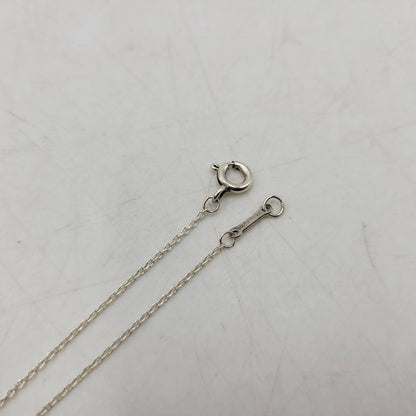 【中古品】【レディース】 TIFFANY&Co. ティファニー PALOMA PICASSO AG925 OLIVE PENDANT TOP NECKLACE パロマ ピカソ オリーブ ペンダントトップ ネックレス アクセサリー 182-250917-as-07-izu カラー：シルバー 万代Net店