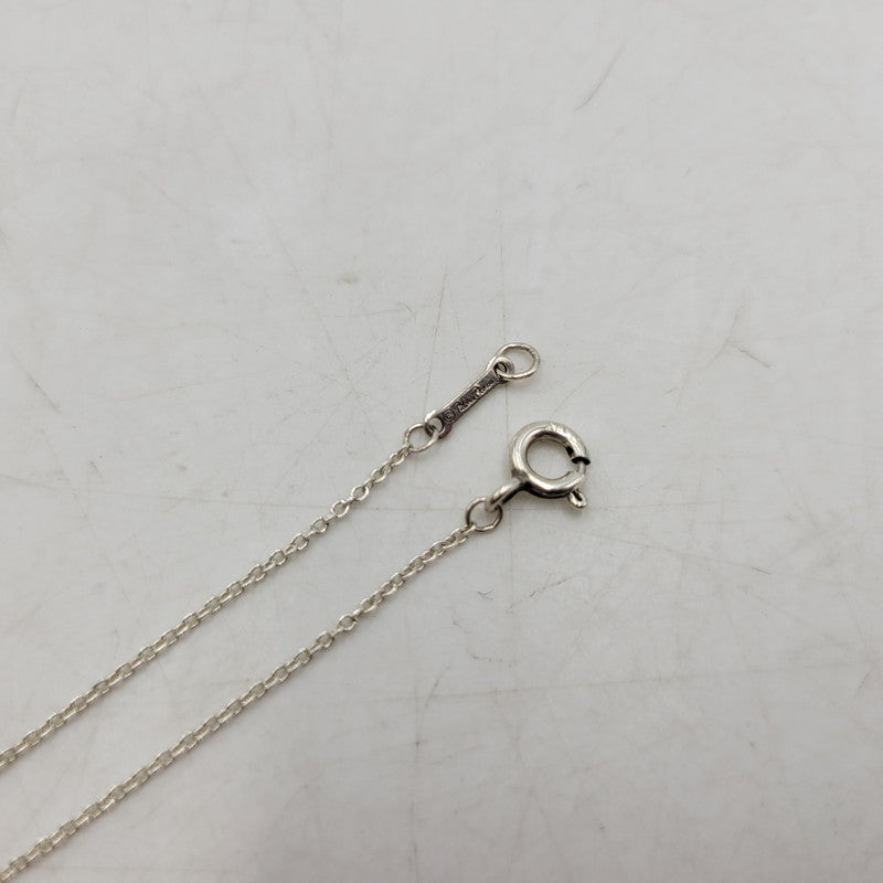 【中古品】【レディース】 TIFFANY&Co. ティファニー PALOMA PICASSO AG925 OLIVE PENDANT TOP NECKLACE パロマ ピカソ オリーブ ペンダントトップ ネックレス アクセサリー 182-250917-as-07-izu カラー：シルバー 万代Net店