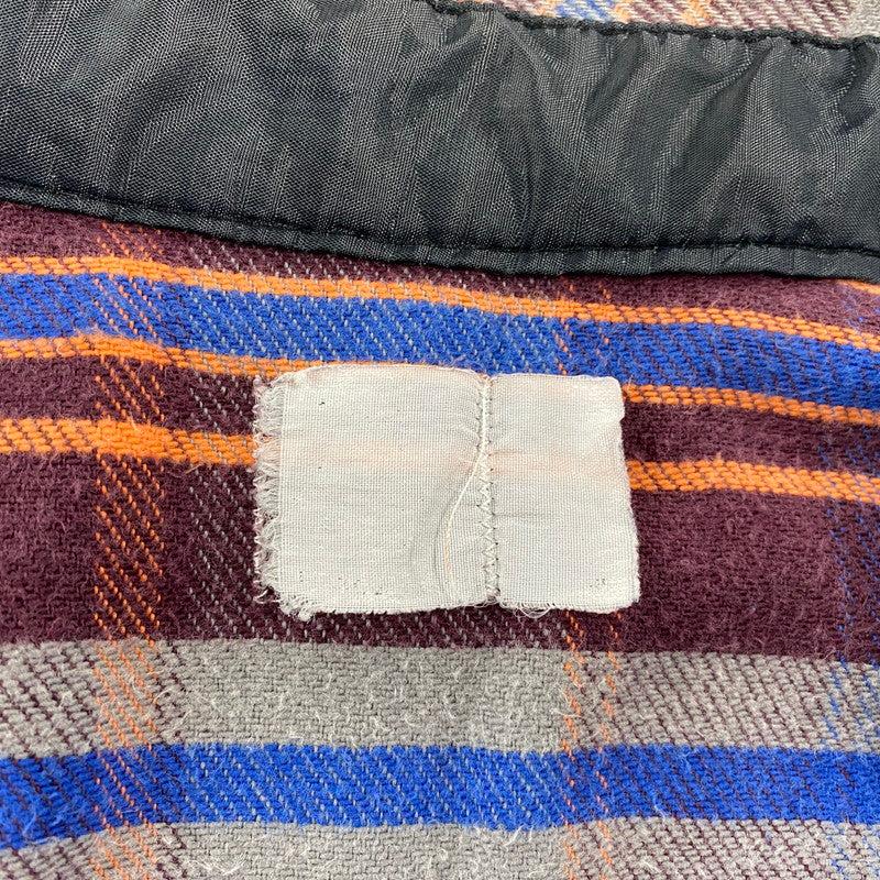 【中古品】【メンズ】 VINTAGE ヴィンテージ 70S-80S LS FLANNEL SHIRT ロングスリーブ フランネル シャツ トップス 長袖 146-250927-ya-04-izu サイズ：下記参照 カラー：マルチカラー 万代Net店