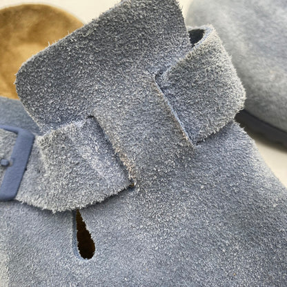 【中古品】【メンズ/レディース】 BIRKENSTOCK ビルケンシュトック ドイツ製 BOSTON ボストン サンダル 靴 シューズ 164-250927-ya-08-izu サイズ：26cm カラー：LIGHT BLUE 万代Net店