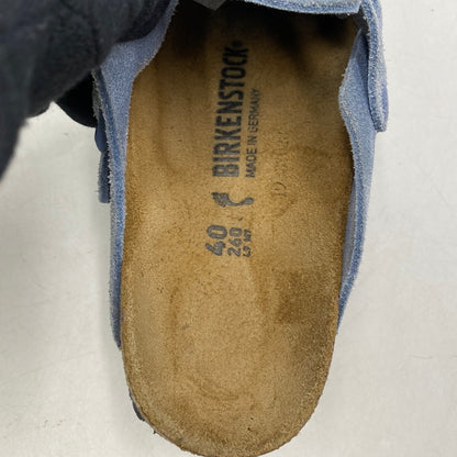 【中古品】【メンズ/レディース】 BIRKENSTOCK ビルケンシュトック ドイツ製 BOSTON ボストン サンダル 靴 シューズ 164-250927-ya-08-izu サイズ：26cm カラー：LIGHT BLUE 万代Net店
