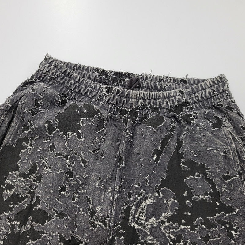 【中古品】【メンズ】 DIESEL ディーゼル P-MARTIS-SHOW BURNOUT TRACK PANTS 0GIAP トラックパンツ ボトムス 152-250921-as-19-izu サイズ：S カラー：ブラック系 万代Net店