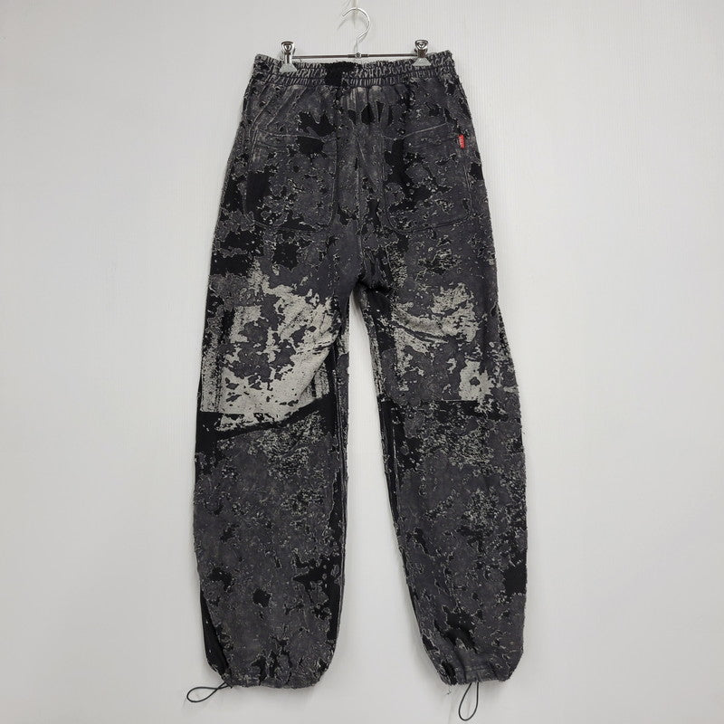 【中古品】【メンズ】 DIESEL ディーゼル P-MARTIS-SHOW BURNOUT TRACK PANTS 0GIAP トラックパンツ ボトムス 152-250921-as-19-izu サイズ：S カラー：ブラック系 万代Net店