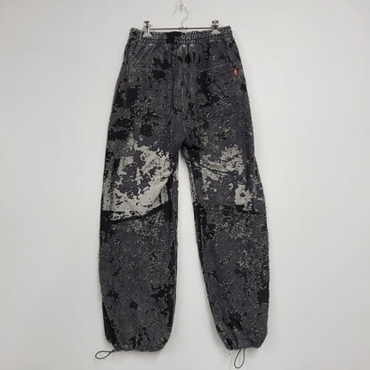 【中古品】【メンズ】 DIESEL ディーゼル P-MARTIS-SHOW BURNOUT TRACK PANTS 0GIAP トラックパンツ ボトムス 152-250921-as-19-izu サイズ：S カラー：ブラック系 万代Net店
