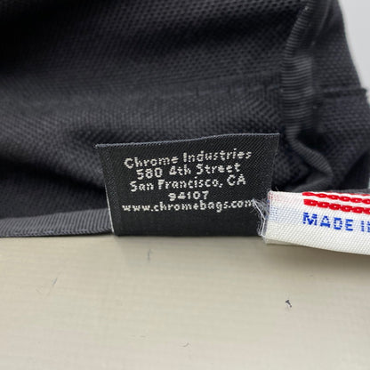 【現状渡し品】【メンズ/レディース】 CHROME クローム USA製 BACKPACK バックパック リュック カバン 鞄 188-250927-ya-07-izu カラー：BLACK 万代Net店