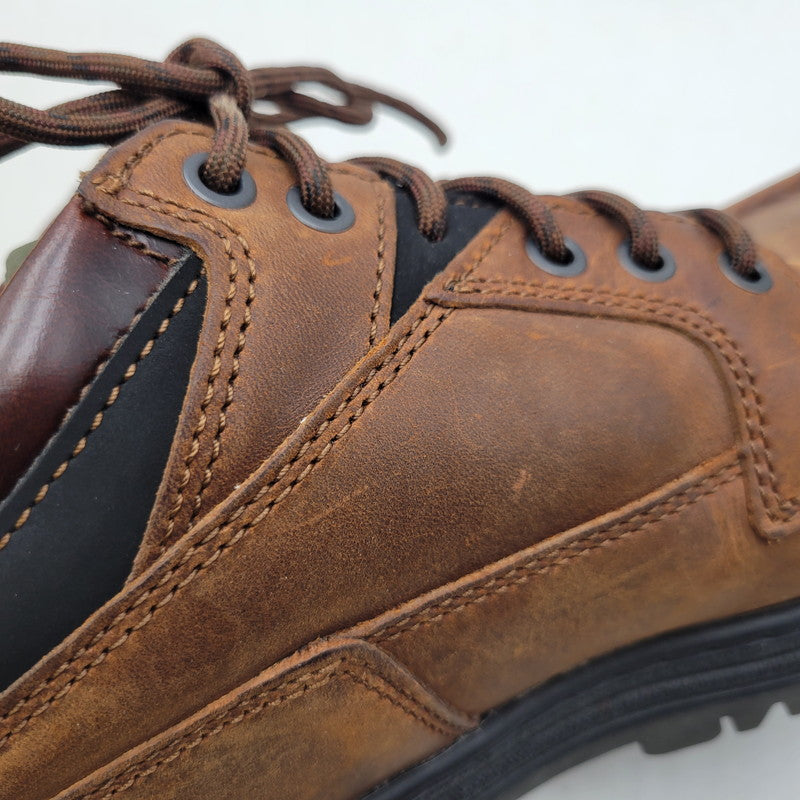 【中古品】【メンズ】 Timberland ティンバーランド HERITAGE MID LACE GTX BOOT TB137042214 ミッド レース ゴアテックス ブーツ シューズ 靴 164-250917-as-02-izu サイズ：27cm カラー：ブラウン 万代Net店