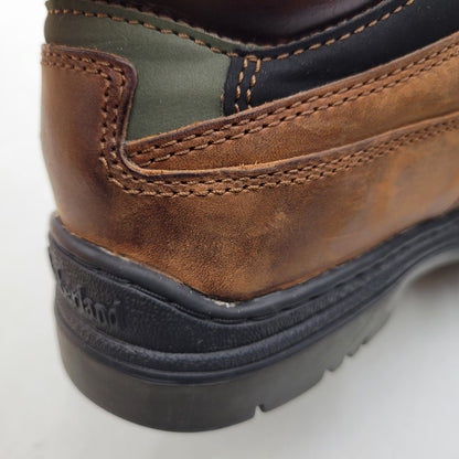 【中古品】【メンズ】 Timberland ティンバーランド HERITAGE MID LACE GTX BOOT TB137042214 ミッド レース ゴアテックス ブーツ シューズ 靴 164-250917-as-02-izu サイズ：27cm カラー：ブラウン 万代Net店