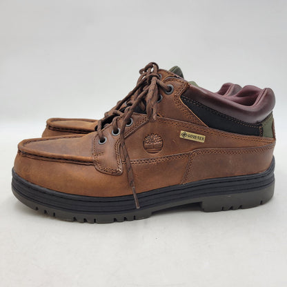 【中古品】【メンズ】 Timberland ティンバーランド HERITAGE MID LACE GTX BOOT TB137042214 ミッド レース ゴアテックス ブーツ シューズ 靴 164-250917-as-02-izu サイズ：27cm カラー：ブラウン 万代Net店