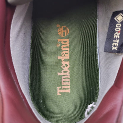 【中古品】【メンズ】 Timberland ティンバーランド HERITAGE MID LACE GTX BOOT TB137042214 ミッド レース ゴアテックス ブーツ シューズ 靴 164-250917-as-02-izu サイズ：27cm カラー：ブラウン 万代Net店