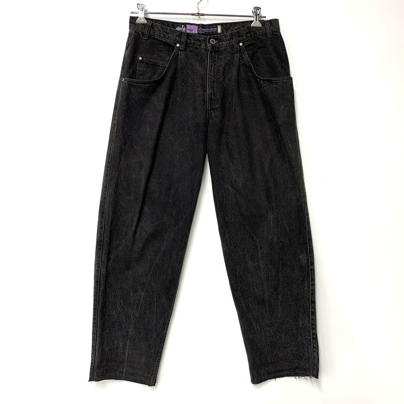 【中古品】【メンズ】 LEVI'S SILVER TAB リーバイス シルバータブ BAGGY BLACK DENIM PANTS 刻印411 バギー ブラック デニムパンツ ジーンズ ボトムス 157-250920-as-11-izu カラー：ブラック 万代Net店