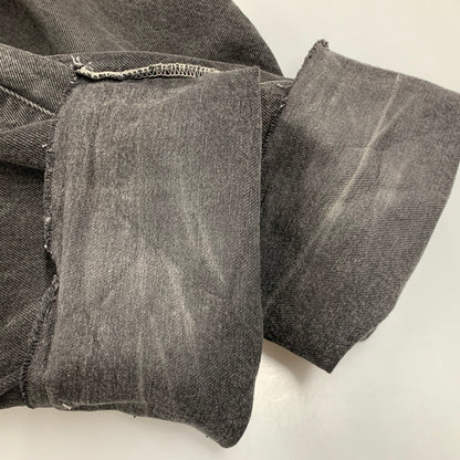【中古品】【メンズ】 LEVI'S SILVER TAB リーバイス シルバータブ BAGGY BLACK DENIM PANTS 刻印411 バギー ブラック デニムパンツ ジーンズ ボトムス 157-250920-as-11-izu カラー：ブラック 万代Net店