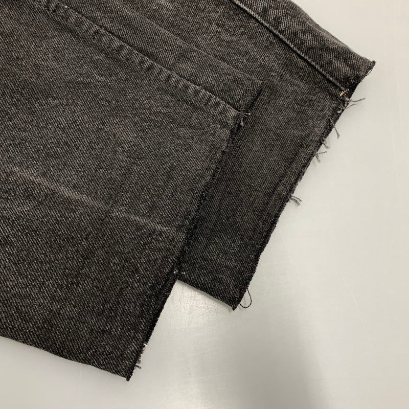 【中古品】【メンズ】 LEVI'S SILVER TAB リーバイス シルバータブ BAGGY BLACK DENIM PANTS 刻印411 バギー ブラック デニムパンツ ジーンズ ボトムス 157-250920-as-11-izu カラー：ブラック 万代Net店