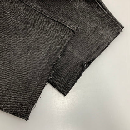 【中古品】【メンズ】 LEVI'S SILVER TAB リーバイス シルバータブ BAGGY BLACK DENIM PANTS 刻印411 バギー ブラック デニムパンツ ジーンズ ボトムス 157-250920-as-11-izu カラー：ブラック 万代Net店