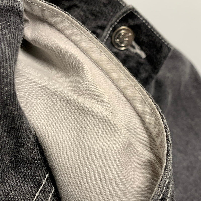 【中古品】【メンズ】 BLACKEYEPATCH ブラックアイパッチ B EMBLEM DOUBLE KNEE DENIM PANTS ダブルニー デニムパンツ ジーンズ ボトムス 153-250920-as-10-izu サイズ：34/L カラー：ブラック 万代Net店