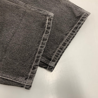 【中古品】【メンズ】 BLACKEYEPATCH ブラックアイパッチ B EMBLEM DOUBLE KNEE DENIM PANTS ダブルニー デニムパンツ ジーンズ ボトムス 153-250920-as-10-izu サイズ：34/L カラー：ブラック 万代Net店