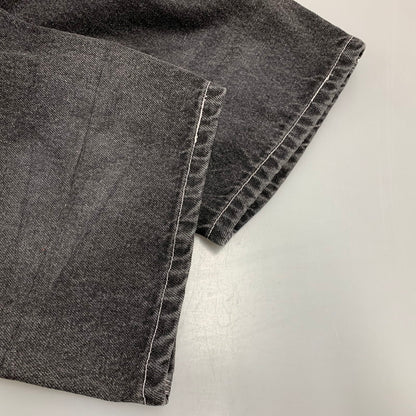 【中古品】【メンズ】 BLACKEYEPATCH ブラックアイパッチ B EMBLEM DOUBLE KNEE DENIM PANTS ダブルニー デニムパンツ ジーンズ ボトムス 153-250920-as-10-izu サイズ：34/L カラー：ブラック 万代Net店