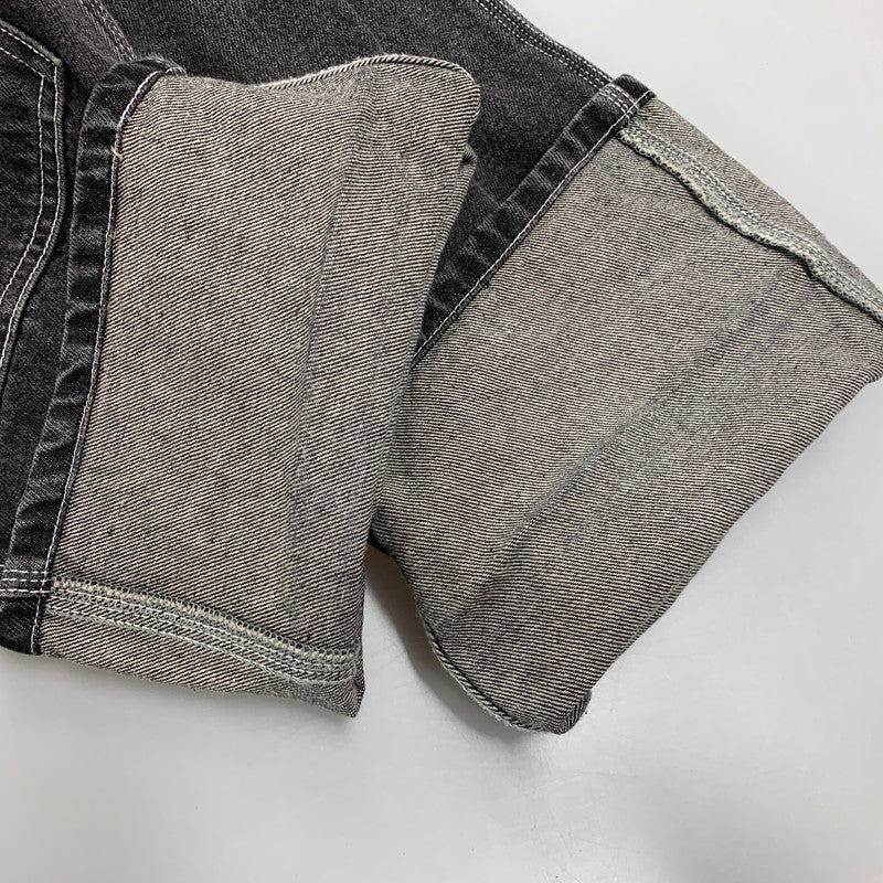 【中古品】【メンズ】 BLACKEYEPATCH ブラックアイパッチ B EMBLEM DOUBLE KNEE DENIM PANTS ダブルニー デニムパンツ ジーンズ ボトムス 153-250920-as-10-izu サイズ：34/L カラー：ブラック 万代Net店