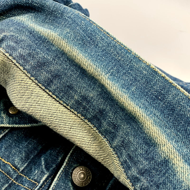 【中古品】【メンズ】 Levi's リーバイス BIG-E 2ND DENIM JACKET 71507XX デニムジャケット 刻印J02 日本製 アウター 146-250918-as-14-izu サイズ：38 カラー：インディゴ 万代Net店